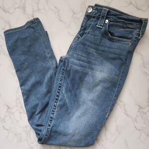 True Religion | EMOL Light Gaze Low Rise Skinny Jeans w/ Flap Pockets - Size 32